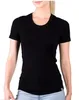 Dames T-shirt dames merinowol korte mouw t-shirt bodem 100% merino wol dames bodem korte mouw t-shirt ons maat s-xxl 230331