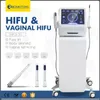 Annan skönhetsutrustning 2 i 1 HIFU Vaginal HIFU -hudlyftning av huden åtdragningsmaskin Hög intensitet Fokuserad ultraljud