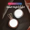 Nocne światła klaska światła LED Mała nocna nocna sypialnia nocna czujnik nocny USB karmienie dziecka pielęgnacja oka energooszczędna światło Dzieci Prezent P230331