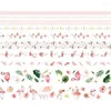 Gift Wrap 10 Rolls washi Tape Set Flamingo Hand Account Diary Deced Scrapbook Stickers Diy Crafts Supplies