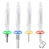 Vaping_dream csyc nc030 tubi fumatori bong in vetro da 10 mm clip per chiodo banger banger shisha atomizer tampone colpa perc tubo