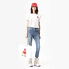 2023SS Isabel Marant Women Designer Classic T Roomts - это пляжные футболки Случайная модная буква постепенная печать прямо универсальная круглая шея