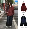 Heren trainingspakken houzhou heren sets corduroy vrachtbroek voor mannen losse heren hoodies sweatshirt zwarte Japanse streetwear hiphop harajuku herfst w0322