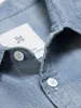 Chemises décontractées pour hommes printemps 4,5 oz chemise en jean lavé chemise pour hommes de qualité unie 100% coton 230331