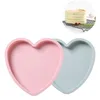 8 Inch Silicone Baking Moulds Creative Heart Shaped Cake Tool Non Stick Home Kitchen Bakeware