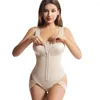 Women's Shapers Body Shaping Clothes Chest Tight Waist Buttoned Up Breastpad Hip Lifting Pants Suit Shapewear Women Tummy Control