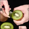 Fruitgroentegereedschap passieopener roestvrijstalen vinvis avocado kiwi open snijder keukengadgets met lepel drop levering home dhez1