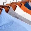 Polos para hombres Otoño Invierno Cálido Suéter de cuello alto Moda de alta calidad Casual Cómodo Jersey Grueso Marca masculina 230331