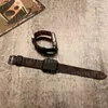 Bracelets de montres 44 mm pour Apple Watch 8 ultra Strap 49 mm 38 mm 41 mm 45 mm iWatch 2 3 4 5 6 SE 7 Series Bracelet en cuir de luxe pour hommes et femmes