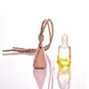 Auto parfum fles hanger Essentiële olie diffuser kleurrijke hangende container kleding ornamenten luchtverfrissing hangers leeg