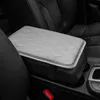 Ny PU -läderbil ARMREST MAT CENTER CONSOLE ARM REST Skydd Kudde Auto Armstöd Förvaringslåda Täck Pad biltillbehör