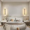 Lampade da parete Lampada da camera da letto in stile giapponese Log Crack Art Design TV Sfondo chiaro Divano creativo Striscia Decorazioni per la casa Comodino