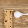 White Black Small Plastic Coffee Measuring Spoon Kitchen Tools 1ml Milk Powder Liquid Seasoning Refillable Reusable Scoops