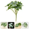 Decoratieve bloemen Plastic groen stengels kunstmatige planten indoor dracaena live huis binnenshuis accessoires nepblad