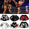 Boksen Trunks Muay Thai Broek Ademend losse Afdrukken Kickboksen Vechten Grappling Korte MMA Shorts Kleding Sanda 230331