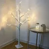 Night Lights Household Birch Tree Led Light Bedroom Night Light Ornaments Christmas Decoration Wedding Party Landscape Lamp Modeling Lights P230331