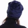 Gorrose gorro/caveira tampa de geebro mulheres veludo macio ladies moda moda moda feminina cor de cor sólida casual hat bonnet balaclava