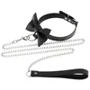 Sexy Harajuku PU Leder Kette Halskette für Frauen Männer Paar Geschenk Punk Bowknot Choker Halskette Körperkette Schmuck