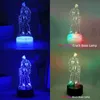 Nattljus Valorant Neon 3D LED Night Light For Kid Anime Game Dual Colorful Sunset Lamp Childrs Bedroom Decor Illusion Födelsedagspresent Jett P230331