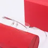 Herren Luxus Designer Damen Sonnenbrillen Leopardenkopf Rahmenlos Europa Amerika Kleine Box Damenmode Trend 81339