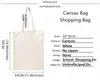 Сумки для покупок бензопила для мешковой сумки Canvas Shopper Eco многоразовый, тканый магазин складной захват