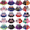 Boks Trunks Muay Thai Shorts Najwyższa jakość walka Kickboxing MMA Pants Men Women Kids Hafdery Sanda Martial Arts Sprzęt treningowy 230331