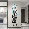 Wall Stickers ly arrived Narcissus floral acrylic wallpaper for living room Chinese style office wall decoration home art wall decoration 230331