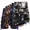 Shorts pour hommes été hommes pantalons décontractés plage camouflage cargo mâle lâche travail homme militaire pantalon court surdimensionné 29-40 230331