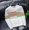 2023 NOWOŚĆ designerskich męskich bluzy Bluzy Męskie Mężczyznę Stripe Modna bluza Listka Pullovers Spring Autumn Bluza Hodowl Casual Tops Modna swetatak