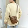 Crossbody PU Leer schoudertassen Anti-diefstal Waterdichte mannen Handtas Messenger Sling Bag Pack voor Fashion Male