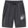 Mäns shorts Stora nät elastiska sommarbyxor 8xl 6xl Big Size Clothing Nylon Black Grey Spandex Sweat Plus 230331