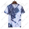Męskie koszulki popularne 2023 Designer Mens T-shirt t-shirt luksusowy klasyczny litera kolorowy kolor wiosenny letni okrąg Plangi nadruk tshirts Casual Botton xxxl 3xl H22Y