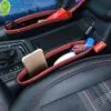 car seat gap organizer with cup holder