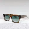 Sunglasses Marie For Men Vintage Square Acetate Luxury Designer Women Occhiali Da Sole Uomo