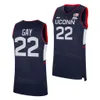 농구 대학 32 Richard Hamilton Jerseys UConn Huskies 2023 Final Four 15 Kemba Walker 34 Ray Allen 4 Ben Gordon 3 Jeremy Lamb 22 Rudy Gay 자수 NCAA