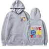 Mens Hoodies 스웨트 셔츠는 여행 긴 소매 230330에 사랑합니다