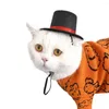 Hundkläder Cat Cap Unique Pet Hat Dress Up kostymkattunge huvudbonader