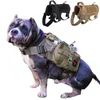 Colarinho de cachorro arnês de nylon para cães grandes coletes táticos militares caçando a caça alemã Shepherd Doberman Molle Training