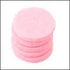 Other Home Decor Round Essential Oils Pads 100Pcs/Lot Dia. 22.5Mm Aromatherapy Felt Fit For 30Mm Oil Diffuser Locket Drop Delivery Ga Dhenm