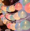 Strings 2m Ball LED String Lights Light Chain Light Fairy Garland Iluminação Decoração de Festas de Casamento para Casamento de Casamento