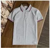 2023 Luxury Brand Men's Designer Polo T-shirt Summer Fashion Breattable Short Sleeve Lapel Casual Top Polo Shirt Simple