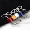 Keychains Automobile Refitting Gearshift Key Chain Funny Creative Head Pendant Accessories Ornaments Charm for Men