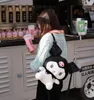Carton de haute qualité Yugui Dog Cartoon Backpack Girl Migne Kuromi Sac Messenger Bag Gift pour enfants