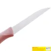 Mini coltello in ceramica di alta qualità Coltello da cucina con manico in plastica Coltello da frutta affilato Coltello da cucina Posate per la casa Accessori per utensili da cucina