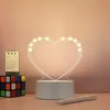 Night Lights Note Board Creative LED Night Light Gift For Children Girl Girlic Decoration Night Lamp USB Message Board Holiday Light With Pen P230331