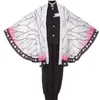 Cosplay adultos niños Anime Demon Slayers Kimetsu no Yaiba Kochou Shinobu Cosplay disfraz Kimono ropa de Halloween 230331