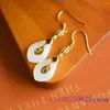 Pendientes colgantes de gota de agua de Jade, amuletos de moda Vintage para mujer, accesorios naturales blancos de jadeíta, regalos de plata 925, amuletos de regalo de joyería