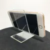 iPhone 15 14 Pro Max Phone Display подставка для Apple 13 12 8 плюс прозрачное крепление акрилового держателя для Samsung Galaxy S24 S23 Ultra Transparent Universal Mobile Kickstand Stent