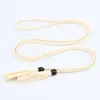 Belts Fashion Women Belt Braided Hand-knitted Long String Waistband With Tassel Dress Sweater Waist