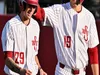 Custom Washington State Cougars WSU College Baseball Jersey Kyle Russell Caden Kaelber Grant Taylor Dakota Hawkins Jacob Morrow Sam Brown Cam Magee Jonah Advincula